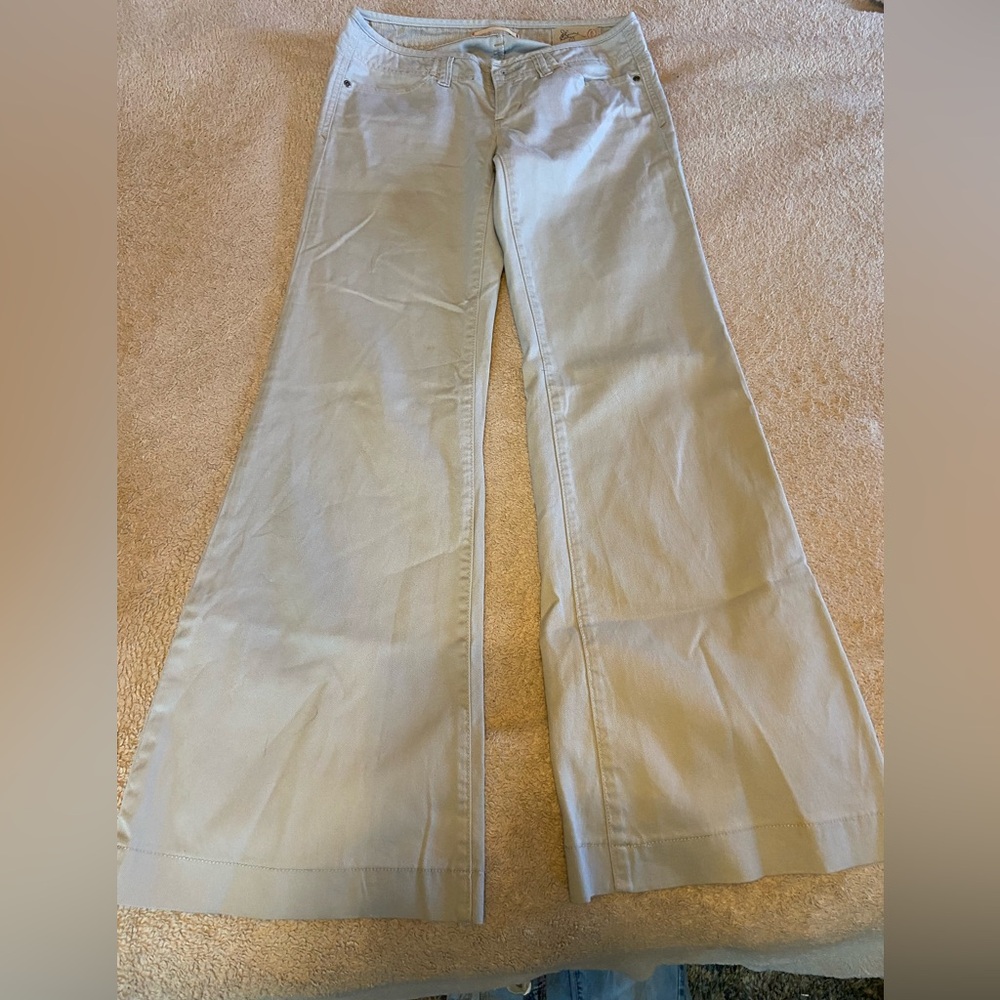 Limited edition  cream flare jeans